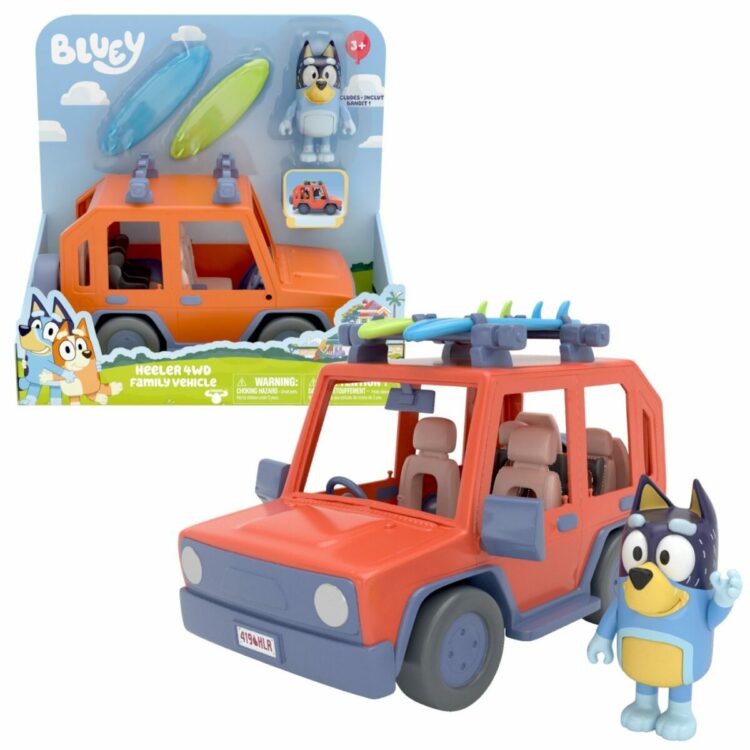 BLU13018 Bluey Rodzinne Auto