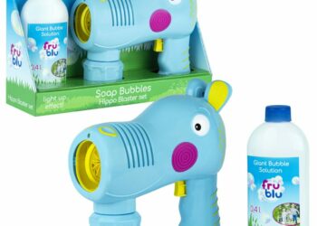 BAŃKI MYDLANE FRU BLU – BLASTER HIPPO + PŁYN 0,4 L – DKF0161