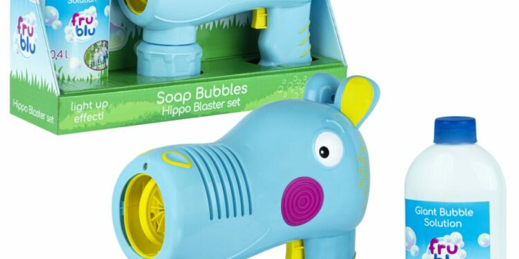 BAŃKI MYDLANE FRU BLU – BLASTER HIPPO + PŁYN 0,4 L – DKF0161