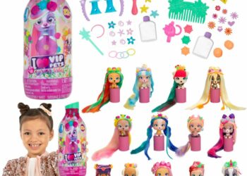 VIP Pets Spring Vibes – figurka pieska do stylizacji