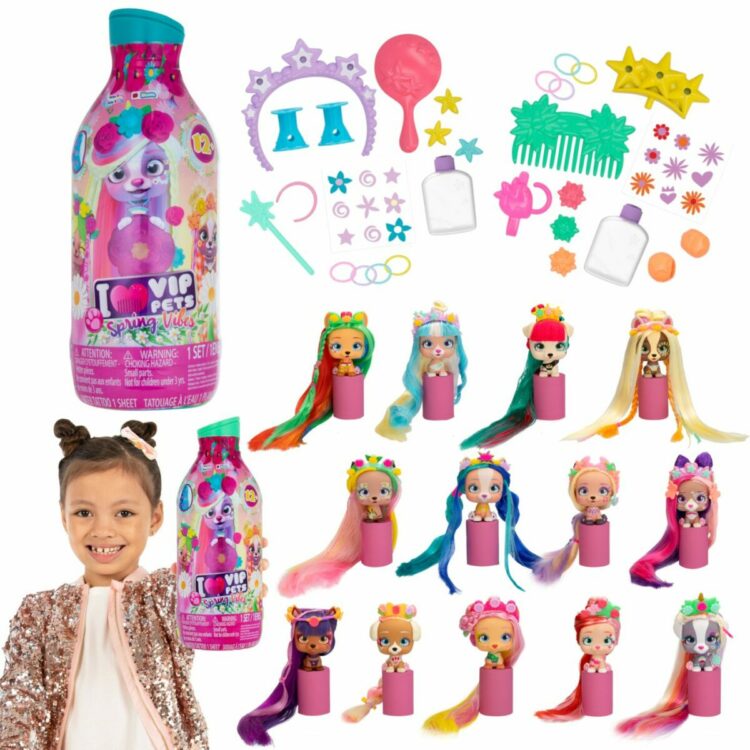VIP Pets Spring Vibes – figurka pieska do stylizacji