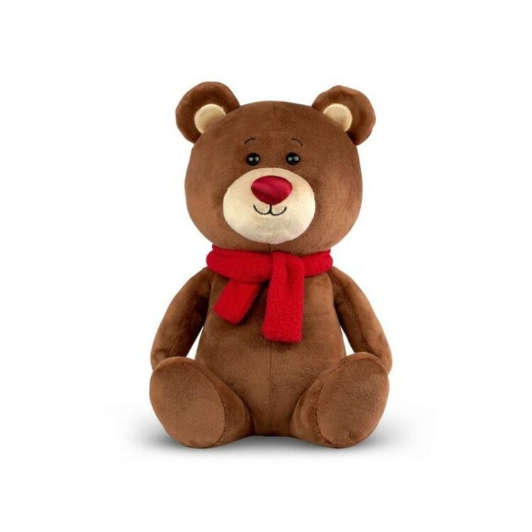 DKL0062 – KOLOROWE NOSKI – MIŚ BRĄZ 25CM