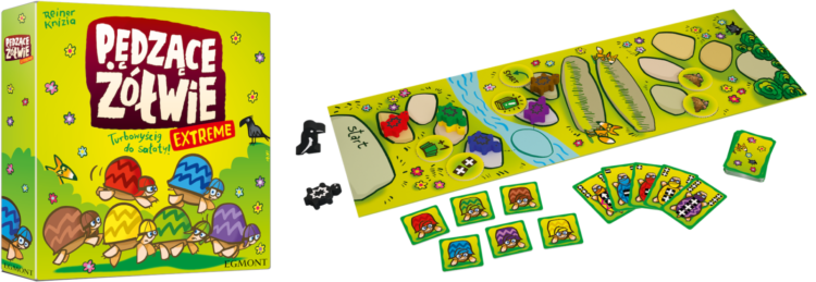 Ekstremalna wersja gry „Pędzące żółwie” już w sprzedaży!