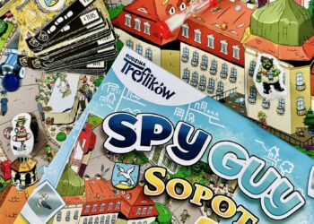 Sopot z minionego stulecia na planszy bestsellera Trefla