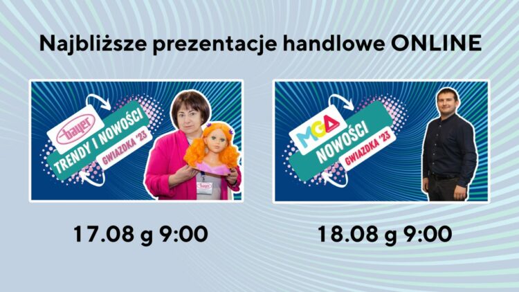 Prezentacje GWIAZDKA 2023 Bayer Design i MGA Entertainment