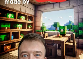Minecraftyzacja szkoły z Harper Kids