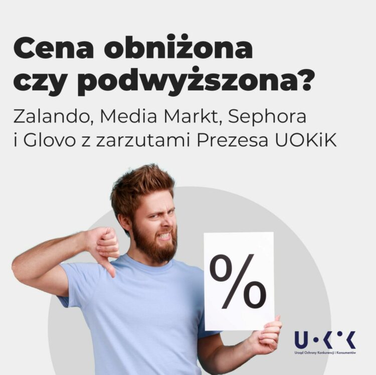 Cena obniżona czy podwyższona? – pierwsze zarzuty Prezesa UOKiK po zmianach przepisów