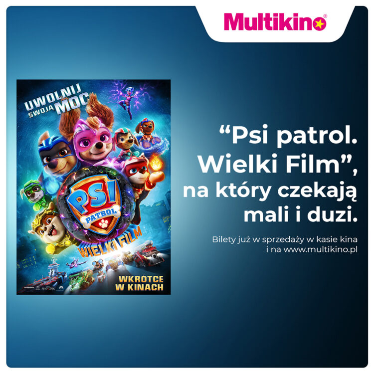 „Psi Patrol: Wielki Film” w Multikinie!