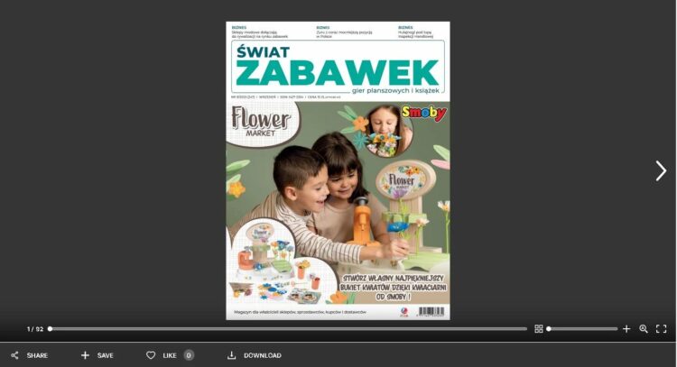Świat Zabawek 9/2023 – Wydanie interaktywne z linkami i filmikami