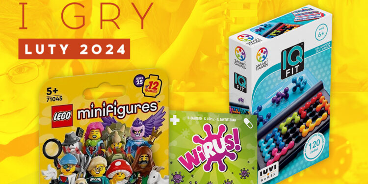 TOP 10 gier i zabawek w Ateneum – luty 2024