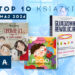 TOP 10 książek w Ateneum – maj 2024