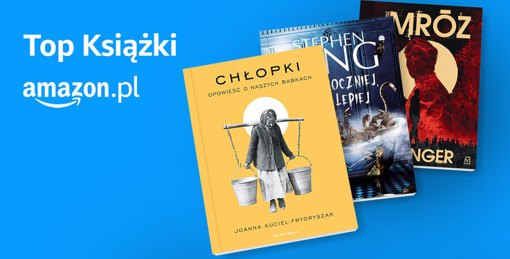 Amazon świętuje 10 lat w Polsce oferując do 50% zniżki na najlepsze książki w sklepie Amazon.pl