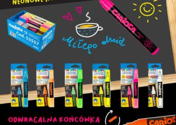 Neonowa siła koloru – markery kredowe CARIOCA już na rynku