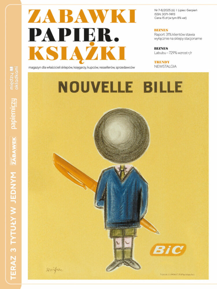 Nowe wydanie – Zabawki Papier Książki (ZPK) 7-8/2025