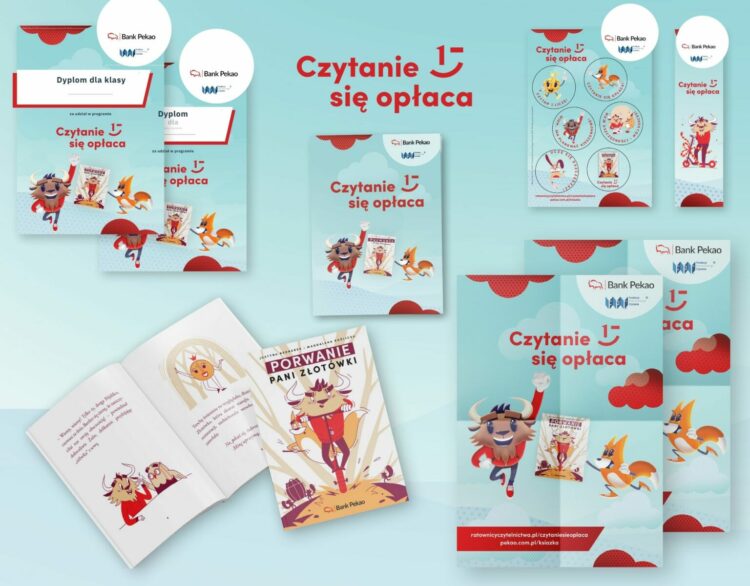„Czytanie się opłaca” – Bank Pekao S.A. i Fundacja Powszechnego Czytania wspólnie inwestują w przyszłość dzieci, promując kulturę czytania