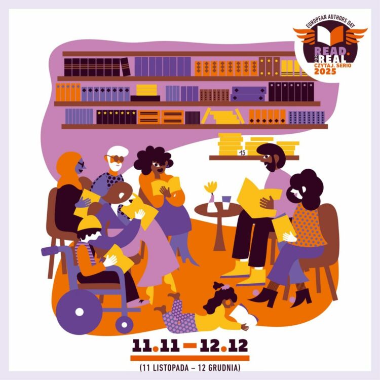 Czytaj. Serio! Read. For Real! Rusza szerokie zaproszenie do wspólnej celebracji Europejskiego Dnia Autorów