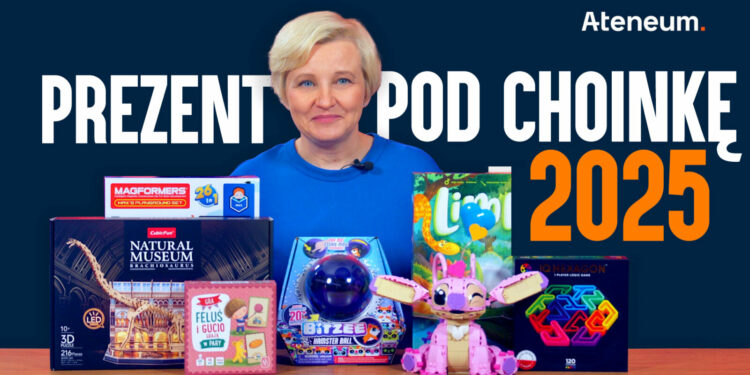 Najlepsze gry i zabawki na Gwiazdkę 2025 od Ateneum