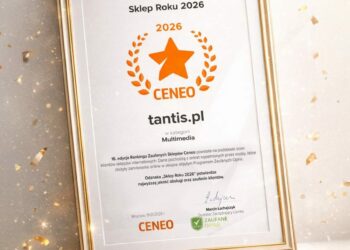 Tantis.pl Sklepem Roku w kategorii Multimedia w Rankingu Zaufanych Sklepów Ceneo 2026