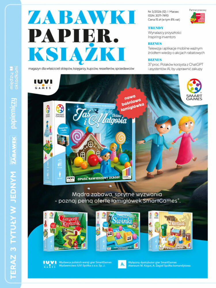 Nowe wydanie – Zabawki Papier Książki (ZPK) 3/2026